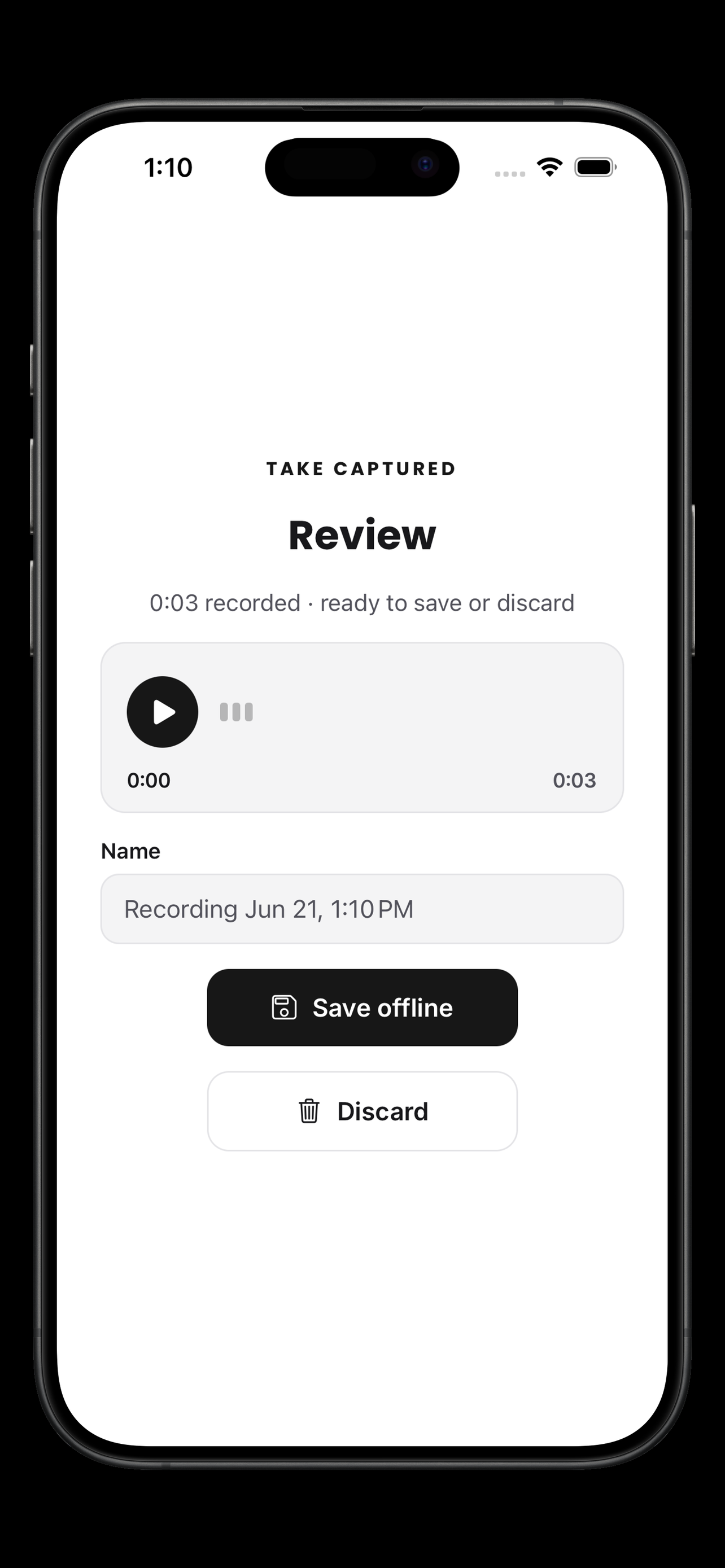 Speak AI Recorder screenshot 3