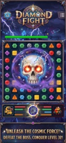 Diamond Fight: Match-3 RPG screenshot