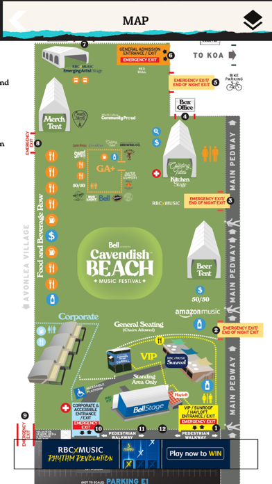 Cavendish Beach Music Festival Screenshot
