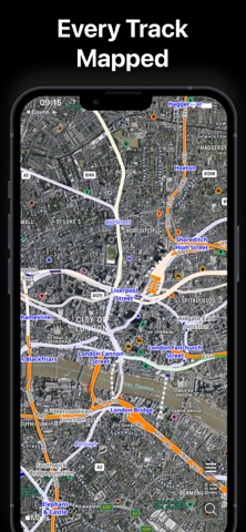 Railway Map - OpenRailwayMap screenshot