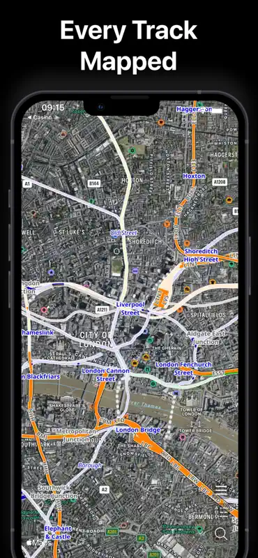 Railway Map - OpenRailwayMap screenshot 1 of 5