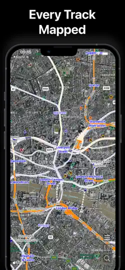 Screenshot von Railway Map - OpenRailwayMap auf dem iPhone 1