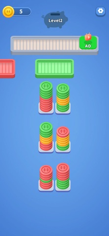 Piggy Sort: Color Puzzle screenshot
