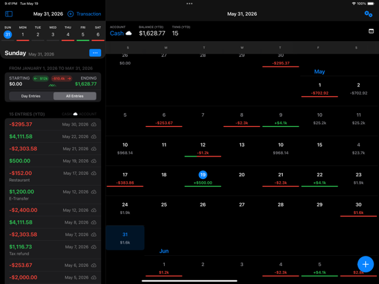 Screenshot #5 pour Cashflow Calendar