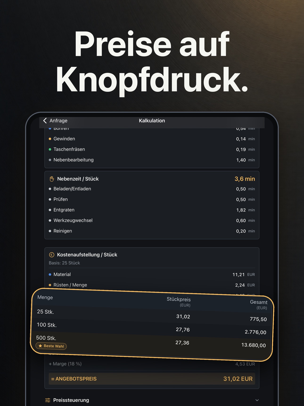 Screenshot 11 of CNC Calc AI