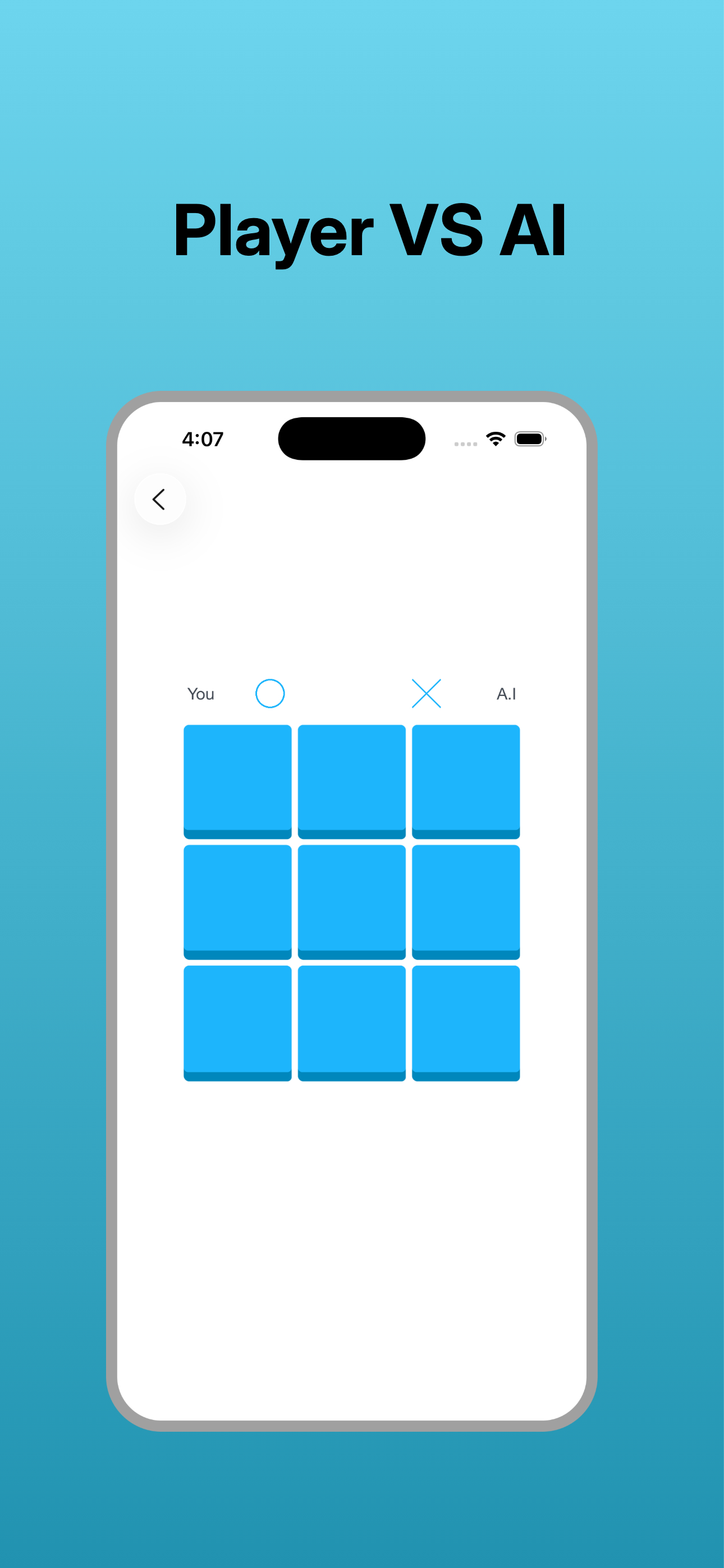 TicTacToe Kids Friendly AI