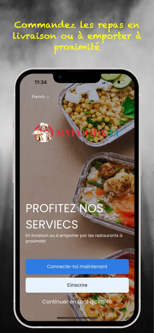 Screenshot #1 pour Myfoods.lu
