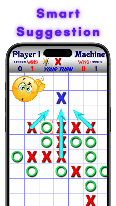Screenshot #3 pour Tic Tac Toe AI - 5 in a row