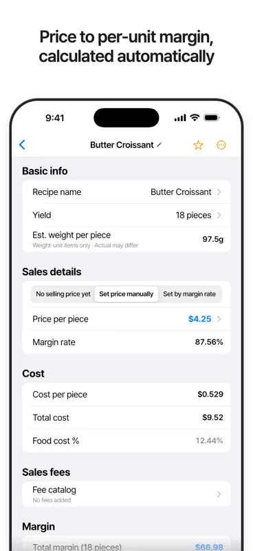 KitchenCost - Custo de Receita screenshot 2 of 6