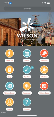 Visit Wilson, NC Screenshot 1 of 10