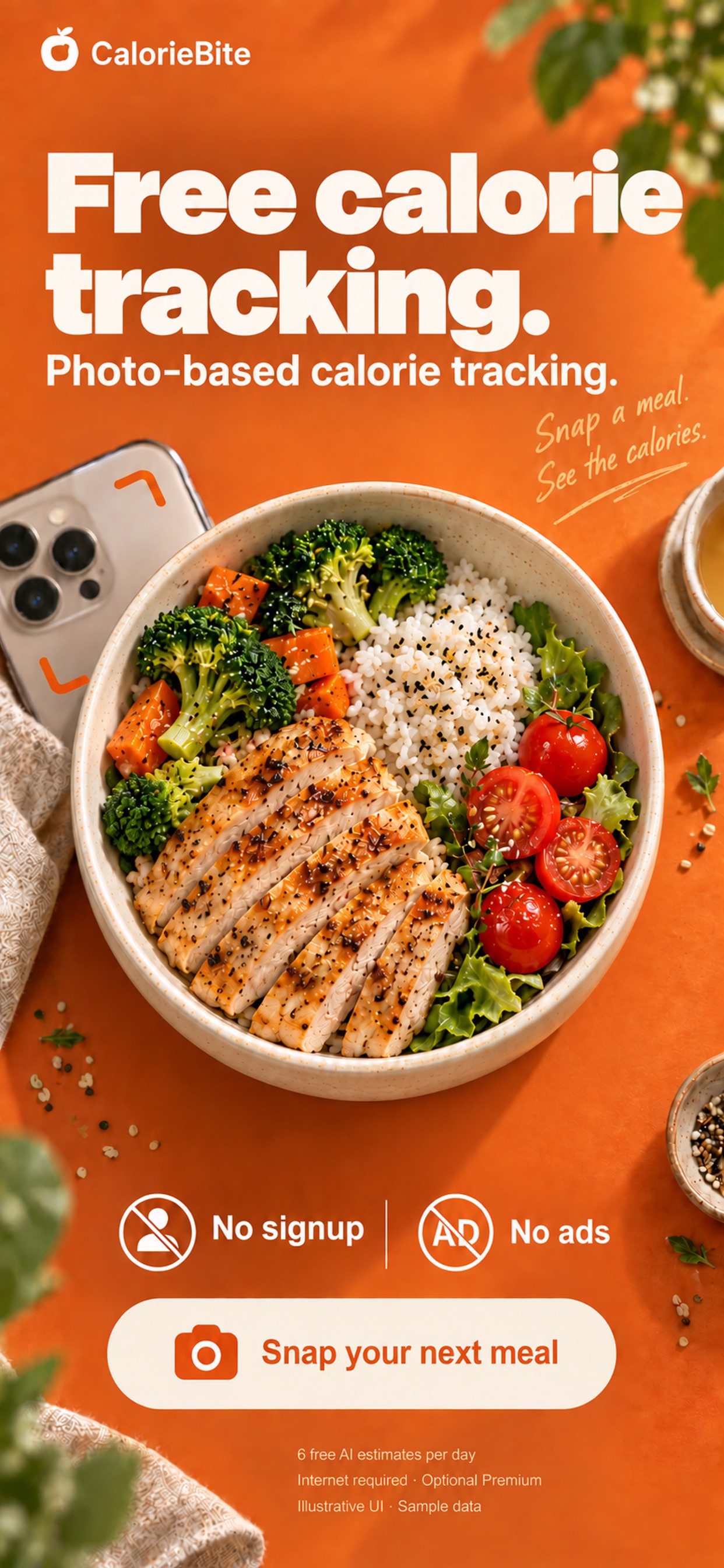 Screenshot 6 of CalorieBite: AI Food Log
