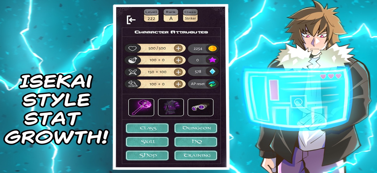 He who levels Alone! iOS Mod IPA screenshot 4 - iOS game interface