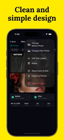 Before & After - Compare Photo iPhone screenshot