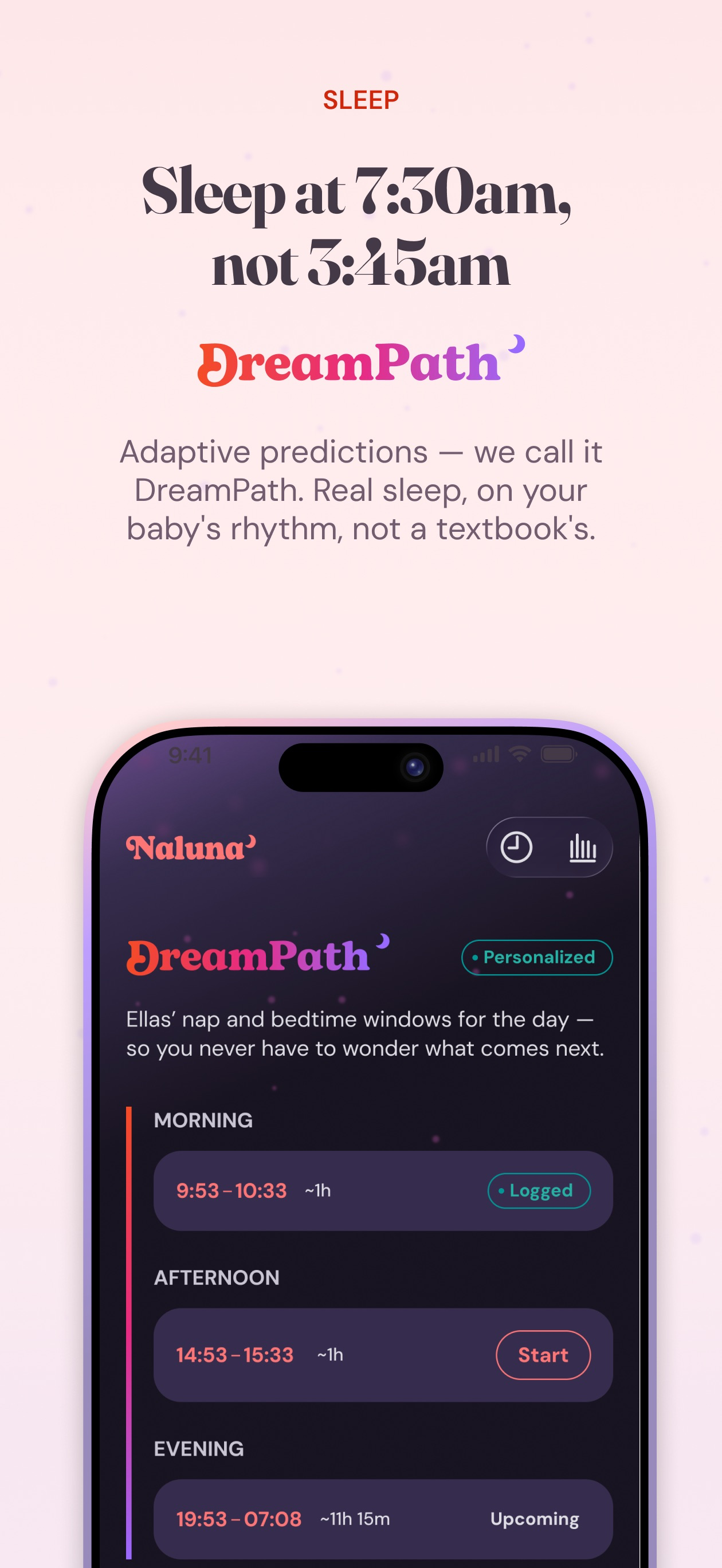 Naluna: Baby Tracker & Guide screenshot 2
