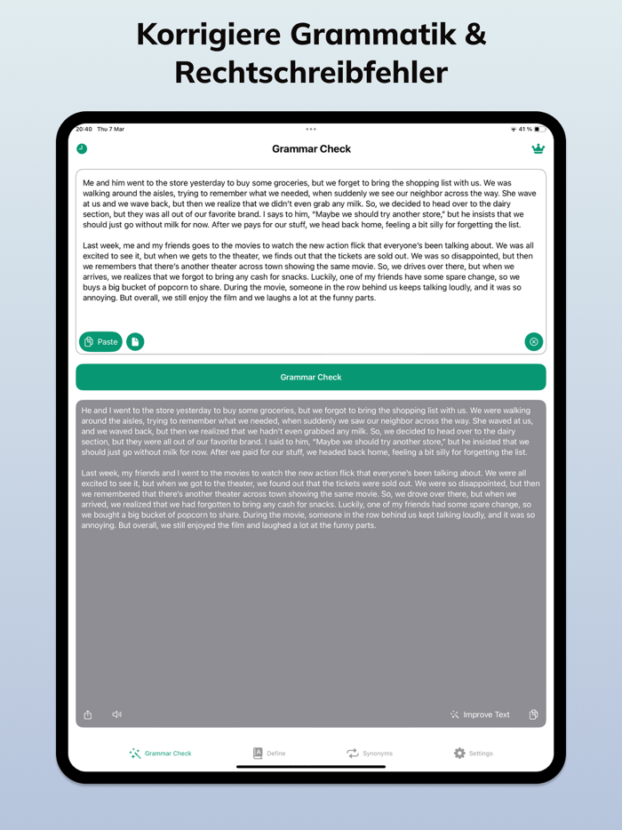 Rechtschreibprüfer Deutsch