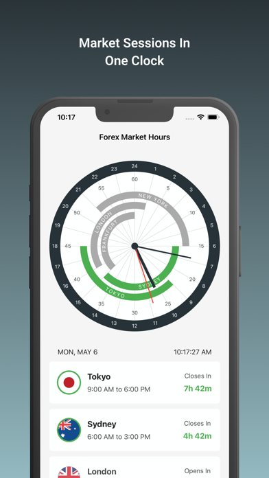 Screenshot #1 pour Forex Market Hours