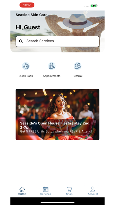 Seaside Skin Care Screenshot