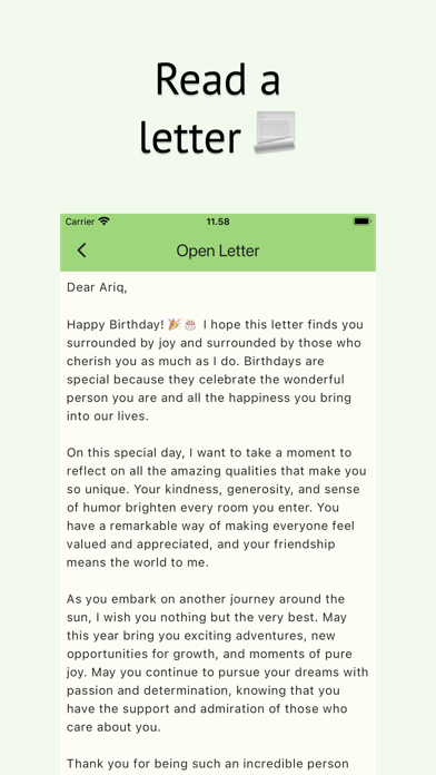 HBD: Birthday Letter Vault screenshot 4