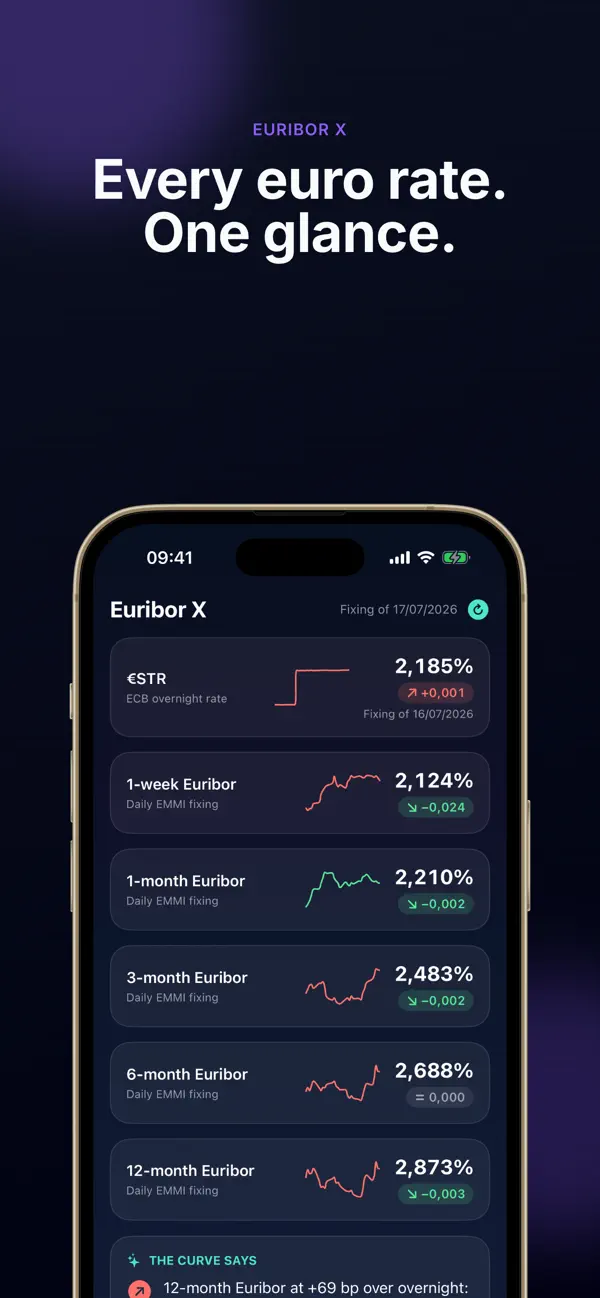 Screenshot #1 pour Euribor X Light : taux UE