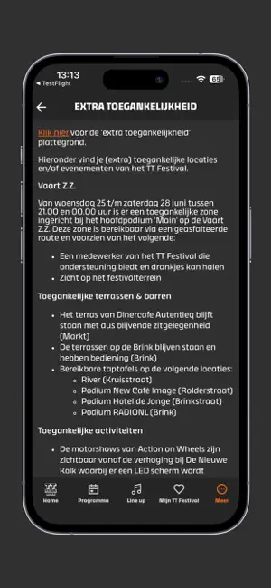TT Festival iPhone screenshot 4
