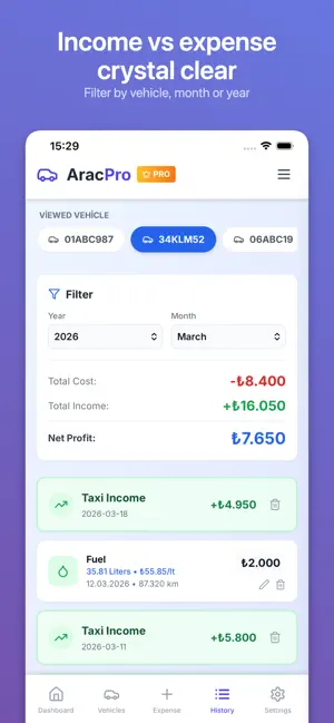 AracPro - Vehicle Logbook screenshot 3