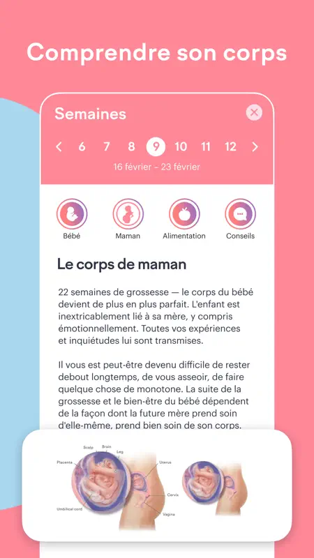 amma: Pregnancy & Baby Tracker screenshot 3 of 6