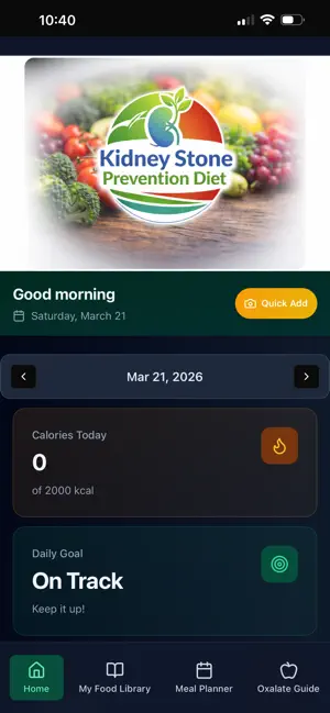 Kidney Stone Prevention Diet screenshot 1