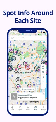 ANIME TRAVEL | VISIT JAPAN Map screenshot 2