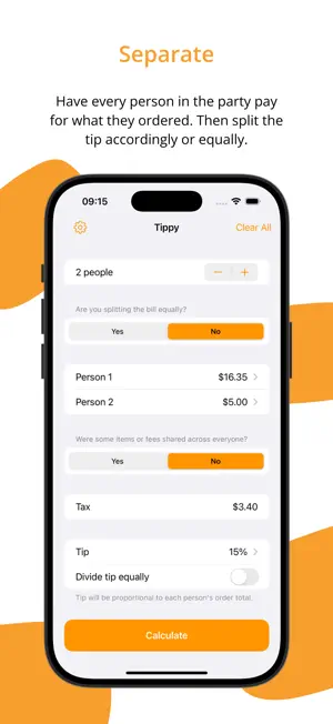 Tippy - Tip Calculator screenshot 2