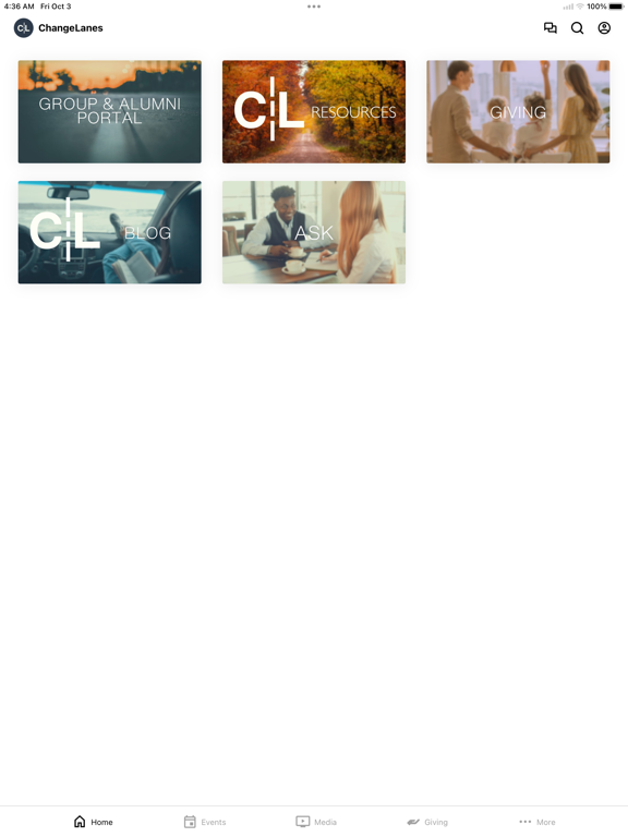 Changing Lanes app screenshot