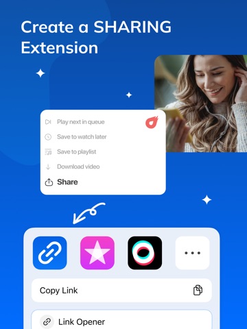 Link Opener: Save All URLs iPad screenshot