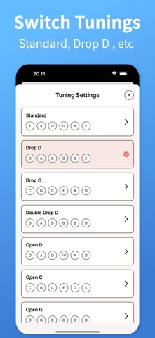 Electric Guitar Tuner screenshot