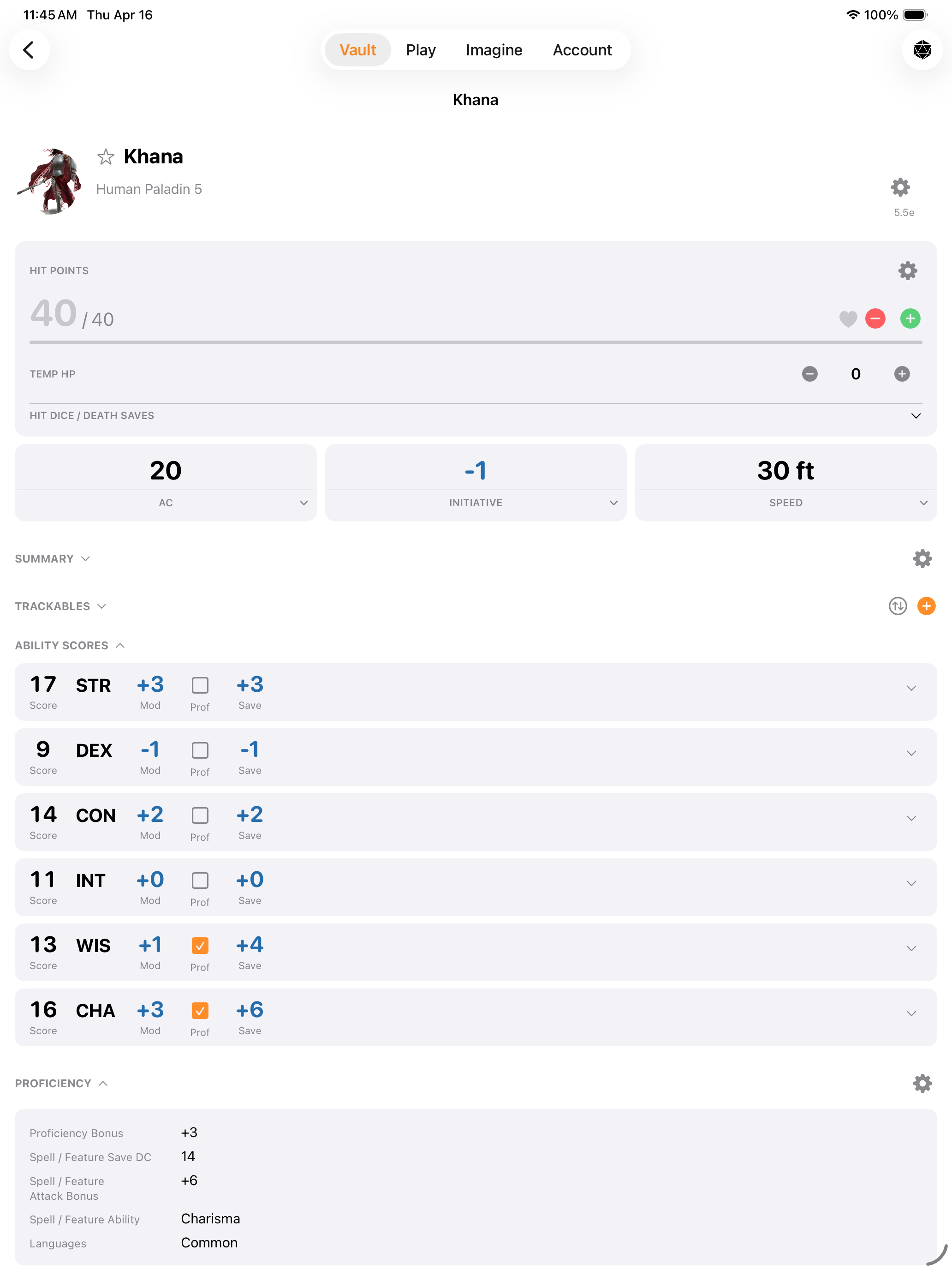 Embers RPG Tools