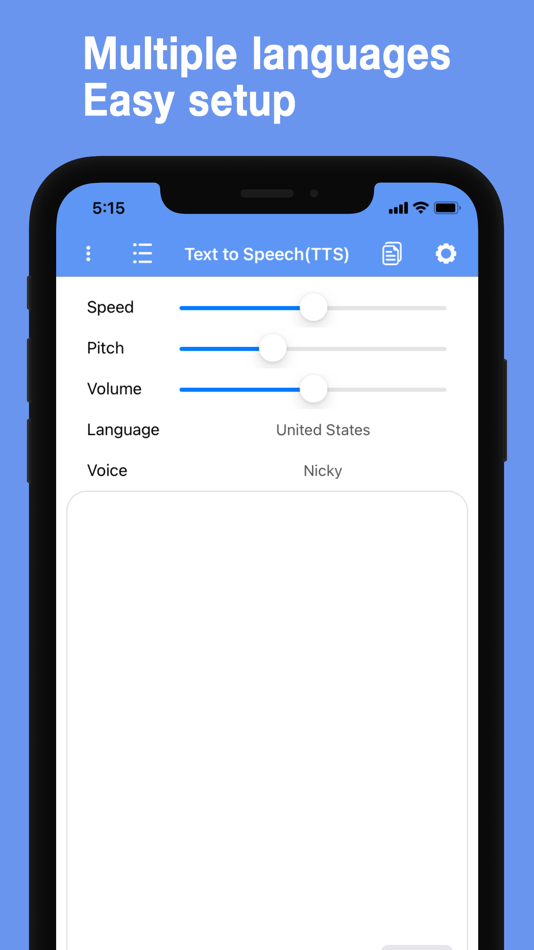 #1. TTS - Text to Speech (iOS) By: HUJIN SHIN