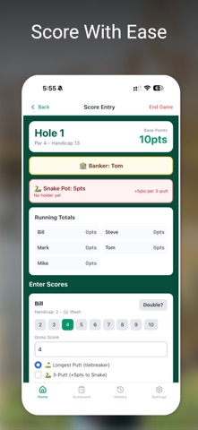 World's Best Banker Golf App screenshot 3