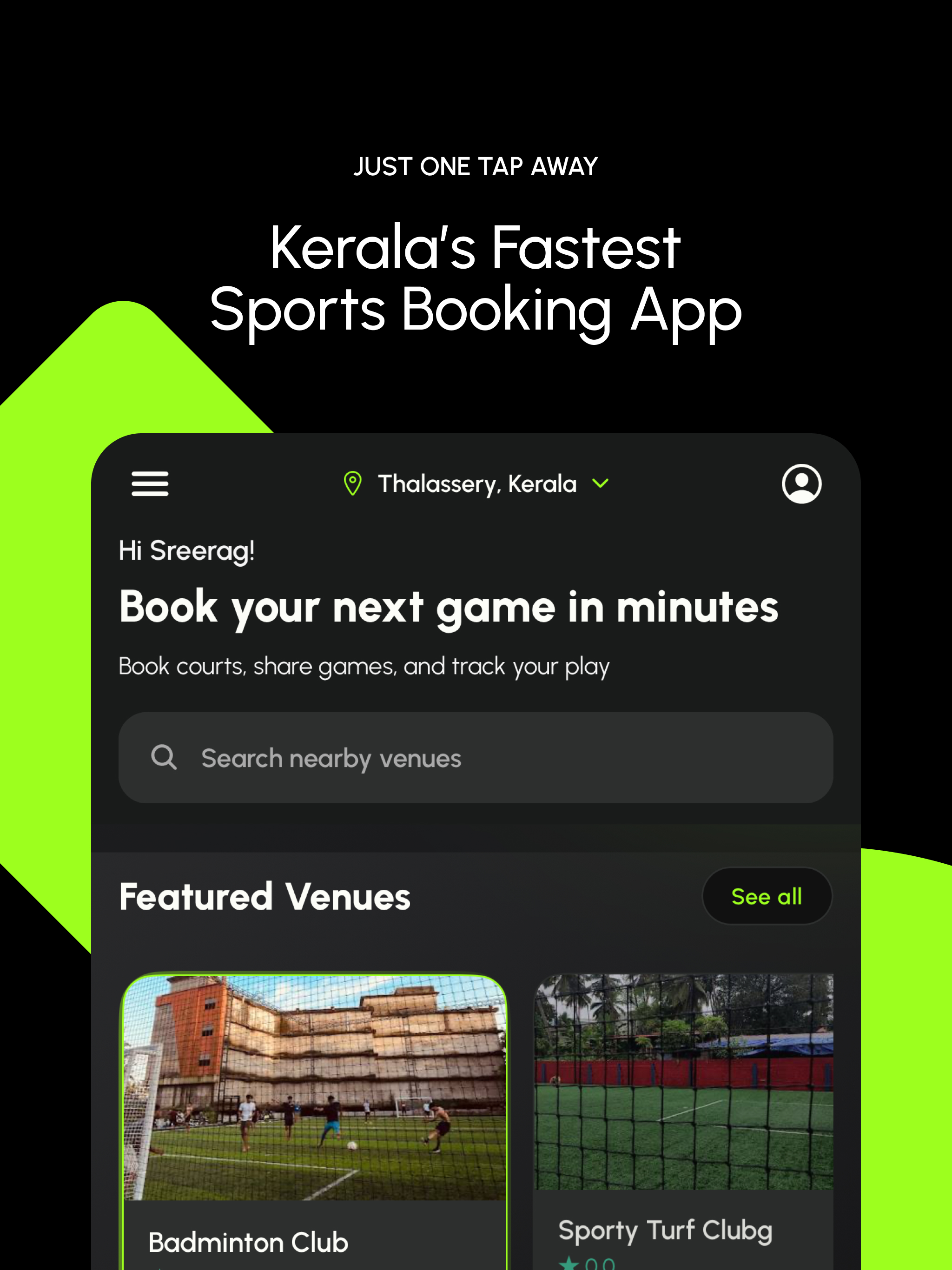 Zappo: Book Sports & Matches