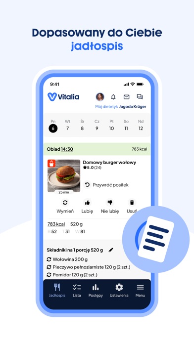 Vitalia - dieta i motywacja Screenshot