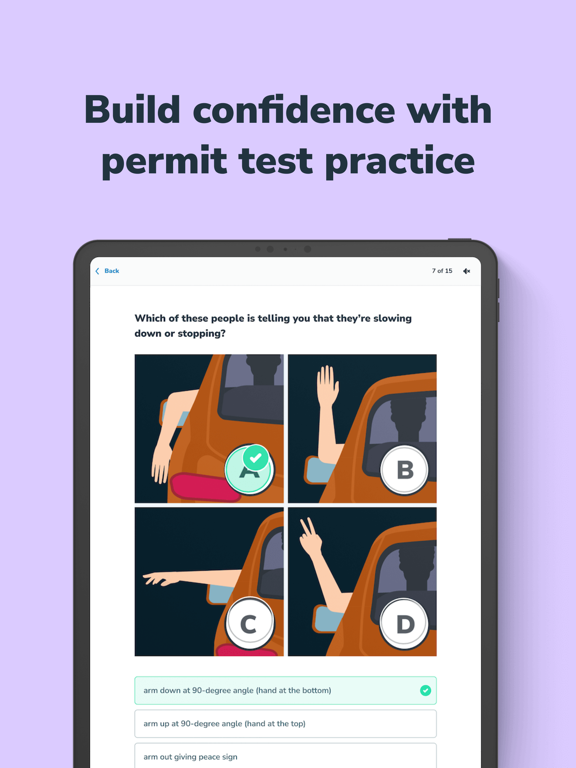 Aceable Drivers Ed & Test Prep iPad screenshot 4 - Education app