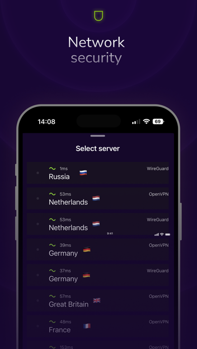 VPN SafeMyIP Screenshot