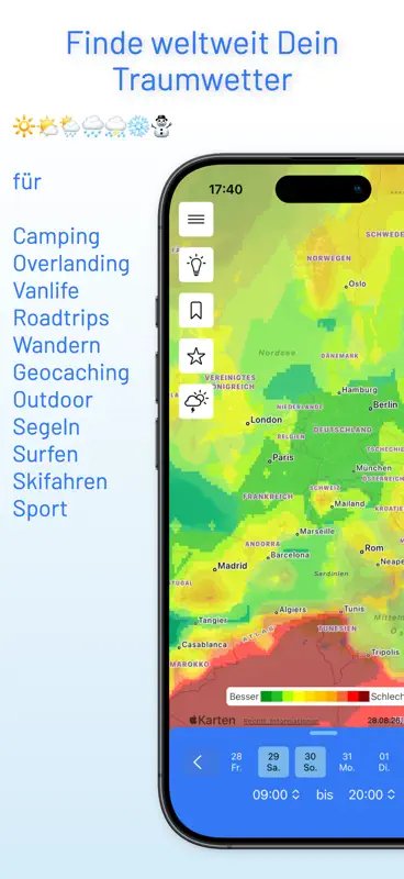 SunOnly Wettersuche screenshot 1 of 9