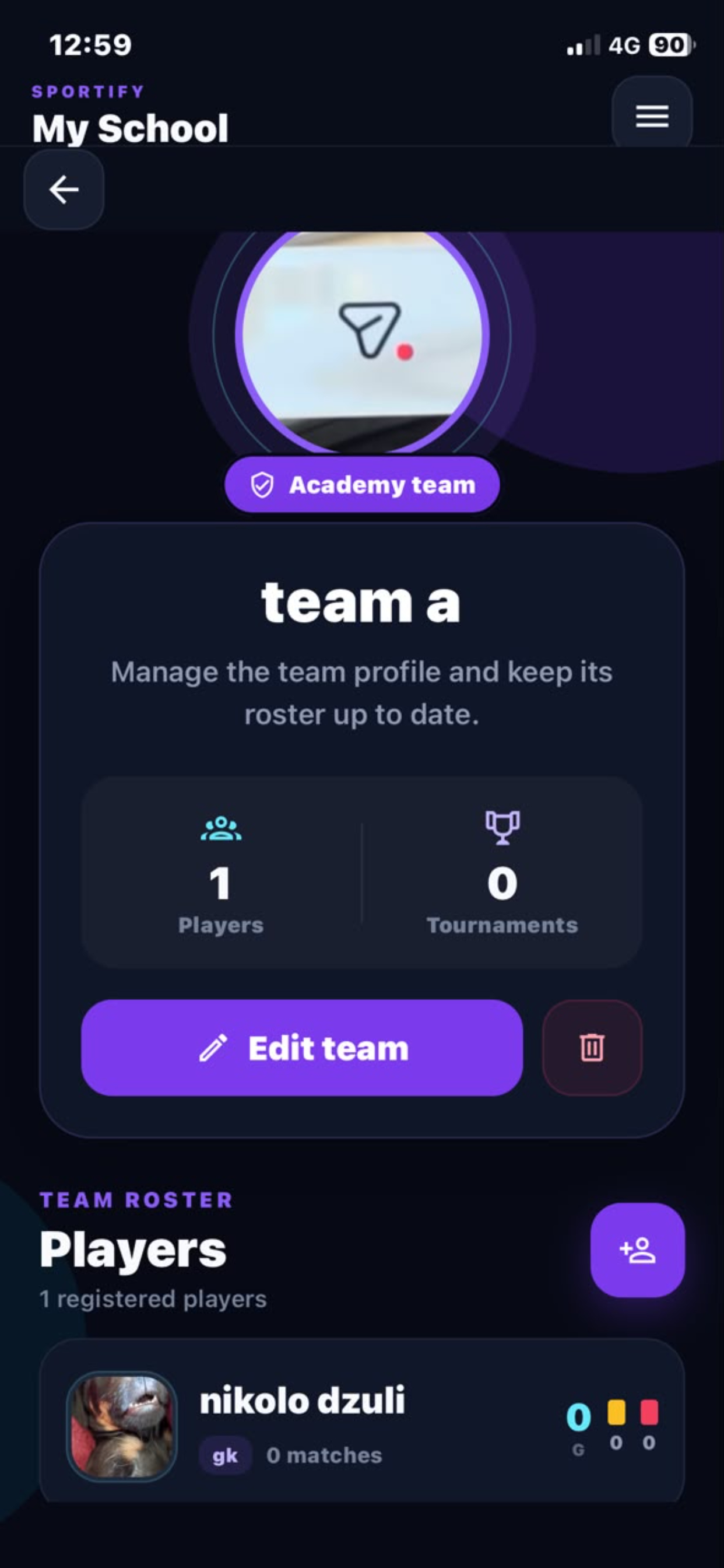 Sportify Tournament screenshot 3