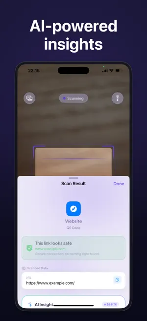 QRFlow - QR Code Scanner screenshot 2
