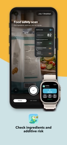 Eatibo: AI Food Scan & Record iPhone screenshot