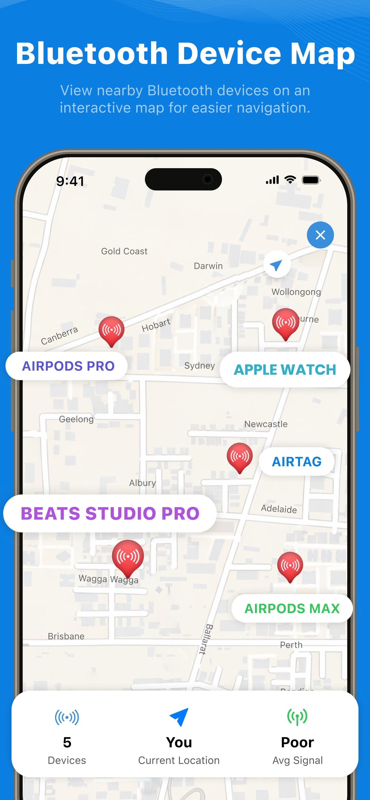 Bluetooth Finder, Find Device screenshot 3