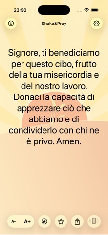 Shake&Pray iPhone screenshot