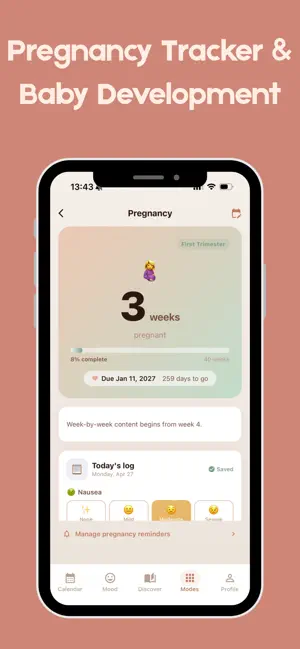 Mozi: Period & Fertility screenshot 3