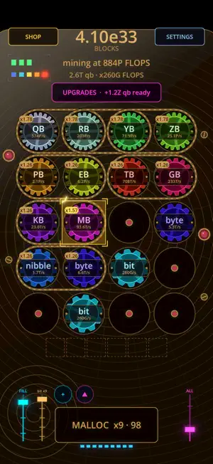 Bitmerge screenshot 2