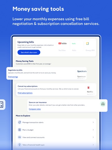 OneMain iPad screenshot