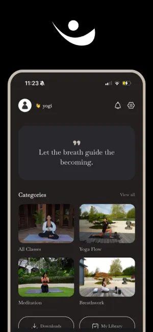 The OM Home Yoga screenshot 1