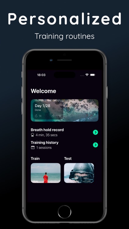 Freediving Breath Trainer